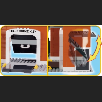 Engine 13 Fire Station  330  kl. Action Town